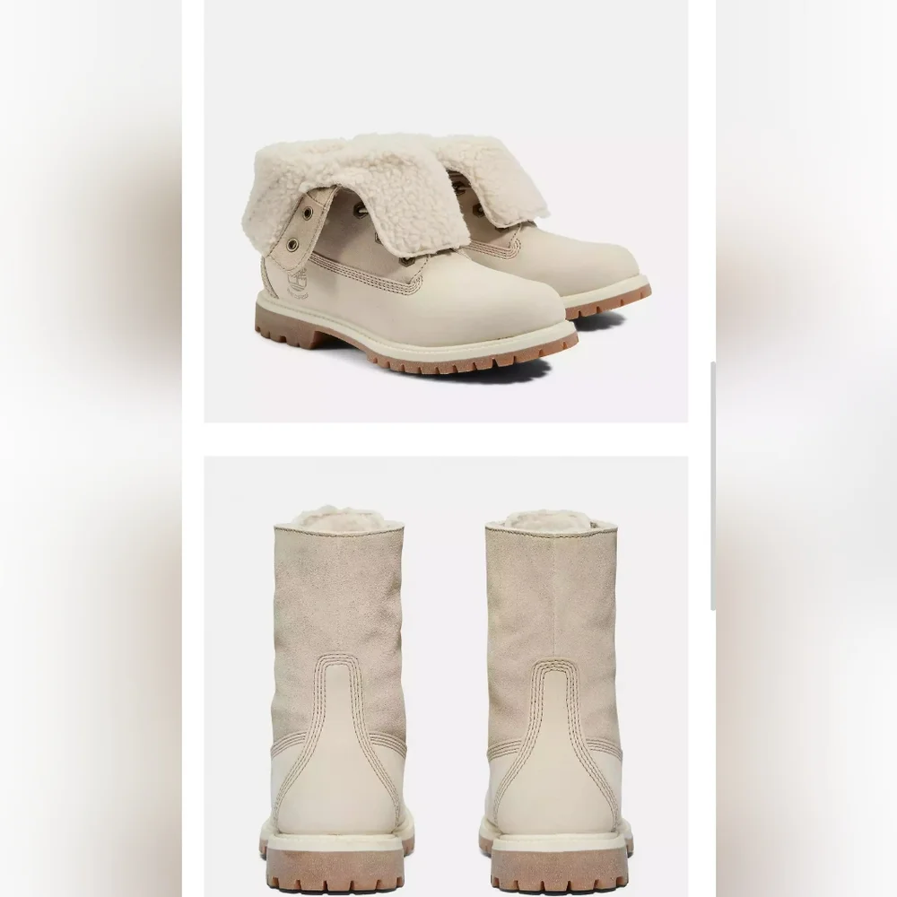 SOLD - Women's Timberland Authentics Waterproof Roll-Top Boot - 7.5 - - Picture 8 of 11